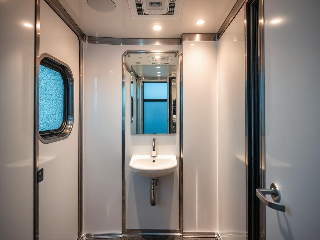 Luxury Restroom Trailers in Knox, IN